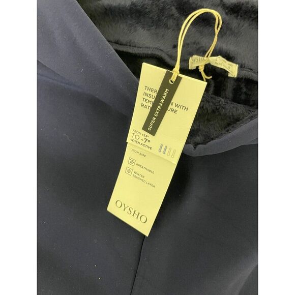 Oysho Womens Fleece Pants L Large Trouser Blue Super Extra Warm 2881/825 NWT - Picture 5 of 9